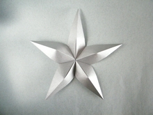 Origami Convex star by Francesco Guarnieri on giladorigami.com