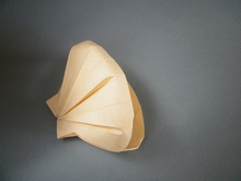 Origami Scalloped shell by Hoang Tien Quyet on giladorigami.com