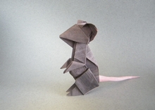 Origami Mouse by Gen Hagiwara on giladorigami.com