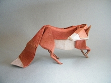 Origami Fox by Jose M. Herrera on giladorigami.com