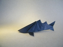 Origami Shark by Kakami Hitoshi on giladorigami.com