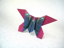 Origami Butterfly by Andrew Hudson on giladorigami.com