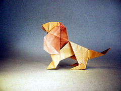 Origami Lion by Andrew Hudson on giladorigami.com