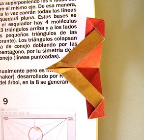 Origami Bookmark by Violetta Garcia Huertas on giladorigami.com