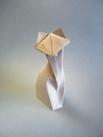 Origami Cat by Max Hulme on giladorigami.com