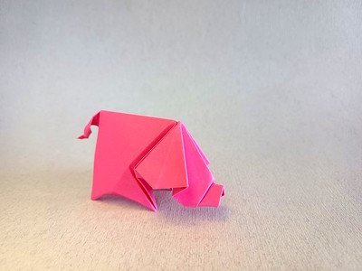 Origami Piglet by Kingsley Hwang on giladorigami.com