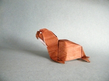 Origami Walrus by Jeong Jae Il on giladorigami.com