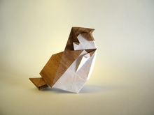 Origami Sparrow by Inoue Takaya on giladorigami.com