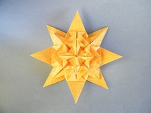 Origami Baroque star by Jorge E. Jaramillo on giladorigami.com
