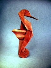 Origami Seahorse by Beth Johnson on giladorigami.com