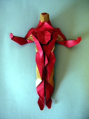 Origami Iron man by Juan Francisco Carrillo (Juanfran) on giladorigami.com