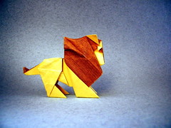 Origami Lion by Juan Francisco Carrillo (Juanfran) on giladorigami.com