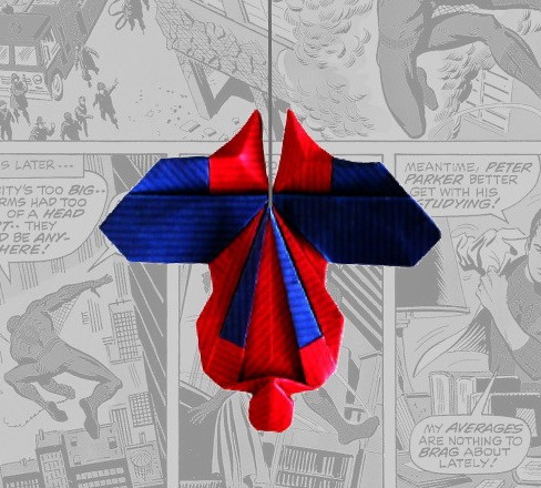 Origami Spiderman by Juan Francisco Carrillo (Juanfran) on giladorigami.com