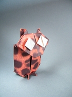 Origami Cat by Kunihiko Kasahara on giladorigami.com