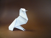 Origami Dove by Kunihiko Kasahara on giladorigami.com