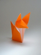 Origami Fox by Kunihiko Kasahara on giladorigami.com