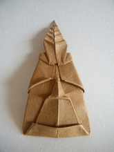 Origami Indian by Kunihiko Kasahara on giladorigami.com