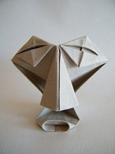 Origami Witch doctor by Kunihiko Kasahara on giladorigami.com