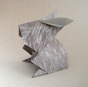 Origami Cosi bunny by Talo Kawasaki on giladorigami.com