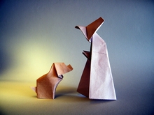 Origami Mother Hubbard by Eric Kenneway on giladorigami.com