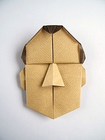 Origami Richard Nixon by Eric Kenneway on giladorigami.com