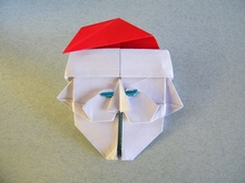 Origami Santa Claus by Eric Kenneway on giladorigami.com