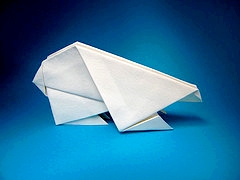 Origami Polar bear by Marc Kirschenbaum on giladorigami.com