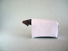 Origami Sheep by Jens Kober on giladorigami.com