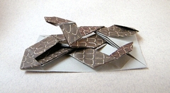 Origami Snake by Hideo Komatsu on giladorigami.com