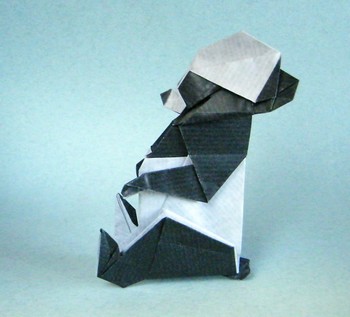 Origami Panda by Patricio Kunz Tomic on giladorigami.com