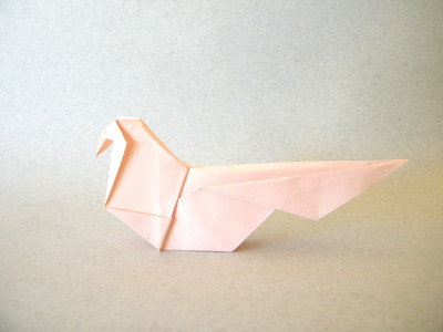 Origami Dove by Michael G. LaFosse on giladorigami.com
