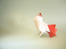 Origami Chicken by Yan Ting Lin on giladorigami.com