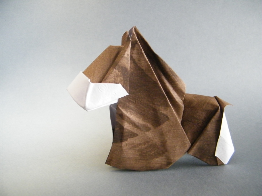 Origami Pony by Rocio Loscos on giladorigami.com