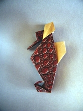 Origami Seahorse by Jun Maekawa on giladorigami.com
