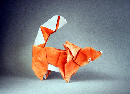 Origami Red panda by Raphael Maillot on giladorigami.com