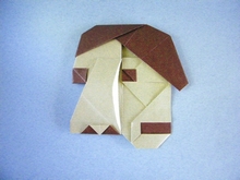 Origami Homage to Picasso by Marc Kirschenbaum on giladorigami.com