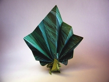 Origami Peacock by Marc Kirschenbaum on giladorigami.com