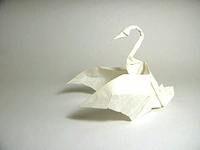 Origami Swan by David Martinez on giladorigami.com