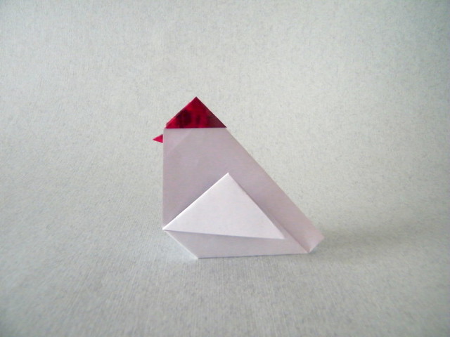 Origami Hen by Matsuno Yukihiko on giladorigami.com