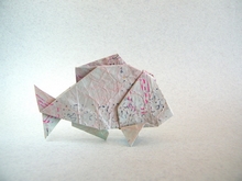 Origami Porgy by Matsuno Yukihiko on giladorigami.com