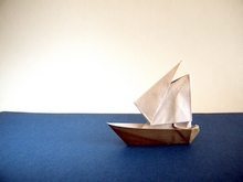 Origami Sailing ship by Matsuno Yukihiko on giladorigami.com
