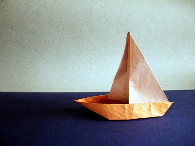 Origami Sailboat by Manolo Maya on giladorigami.com