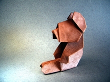 Origami Teddy bear by Edward Megrath on giladorigami.com