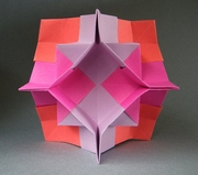 Origami Enigma cube by David Mitchell on giladorigami.com