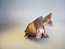 Origami Koi by Angel Morollon Guallar on giladorigami.com