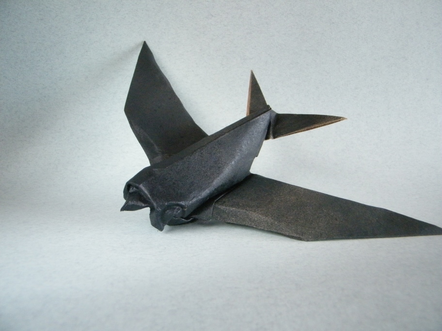 Origami Swallow by Angel Morollon Guallar on giladorigami.com