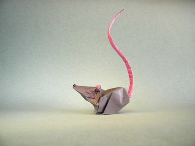Origami Mouse by Rui Roda on giladorigami.com