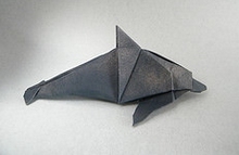 Origami Dolphin by Daniel F. Naranjo V. on giladorigami.com