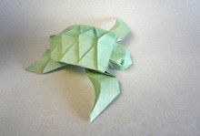 Origami Sea turtle by Seiji Nishikawa on giladorigami.com