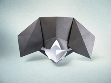 Origami Labrador head by Franco Pavarin on giladorigami.com